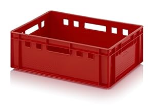 Auer Packaging Fleischkiste E2 Transportbox rot