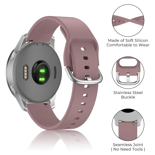 Image of Tobfit 18mm Silicone Watch Strap Compatible for Titan, Timex, Casio, Sonata,HMT etc,Quick Release Sport Loop Colorful Strap