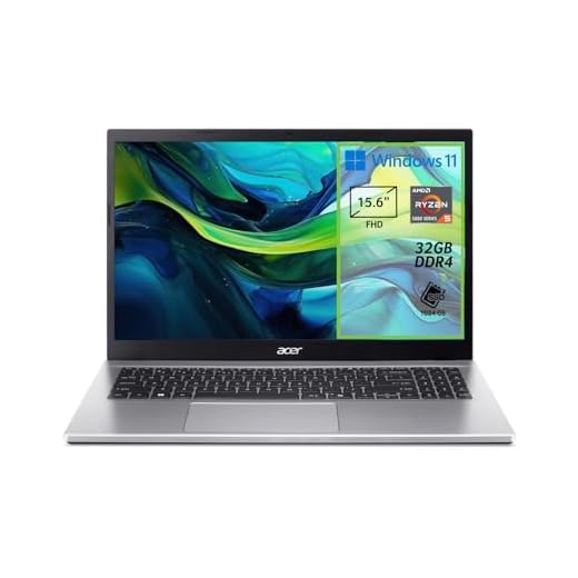 acer Aspire Go 15 AG15-42P-R5V8 PC Portatile, Notebook, Processore AMD Ryzen 5 5625U, RAM 32 GB DDR4, 1024 GB PCIe NVMe SSD, Display 15.6" FHD, Scheda Grafica AMD Radeon, Windows 11 Home, Silver