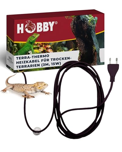 HOBBY Terraristik Terra-Thermo I Heizkabel für Terrarien I 3 m...