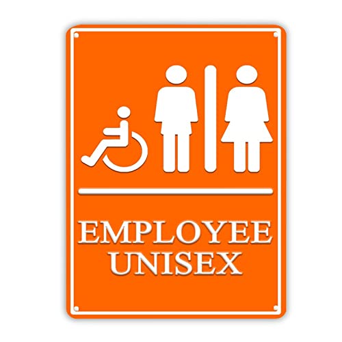 Panneau de toilettes extérieur en étain plaque de signalisation UV