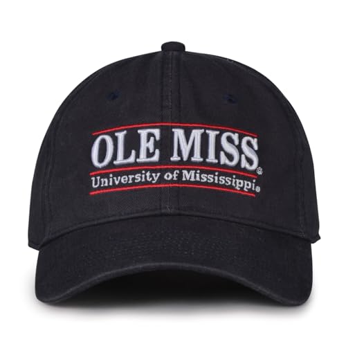 The Game NCAA Mississippi Old Miss Rebels Hat, Unisex One Size Adjustable