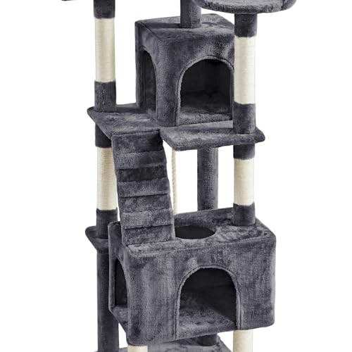 Torre para gatos de 72 pulgadas para uso interior miniatura 6