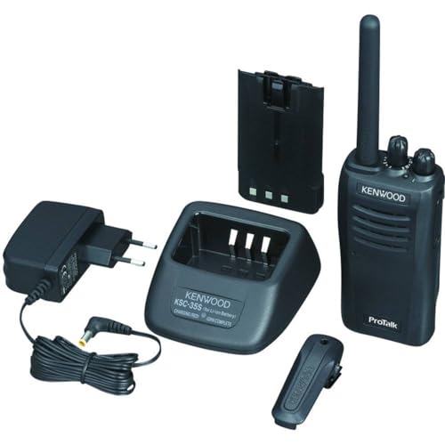 KENWOOD TK-3501E PMR446 Transceiver, Schwarz/Anthrazit