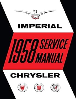 1958 Chrysler and Imperial Repair Shop Manual Reprint
