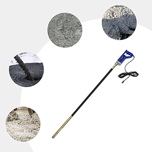 800W Handheld Concrete Vibrating Tool, 13000Vpm Electric Power Concrete Vibrator Hand Held Concrete Vibrating Tool W/ 1.5M Hose, Portable Cement Vibrarator #TOP1