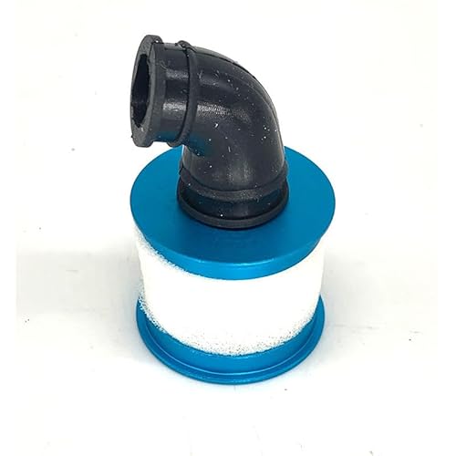 RC Toys For Hsp 04104 02028 94122 94166 94177 94188 1/10 Aluminum Air Filter Spare Part RC Model For Nitro RC Car Upgrade(Blue)