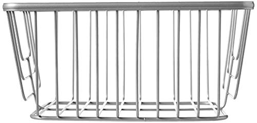 Spectrum Diversified Ashley Basket, Small, Satin Nickel #TOP1
