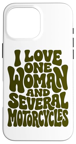 �o�C�J�[���[���A I Love One Woman And Some Motorcycle �X�}�z�P�[�X iPhone 16 Pro Max �p
