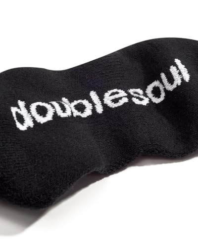 doublesoul Men & Women 6 Pack Crew & Ankle Socks; Organic Cotton4