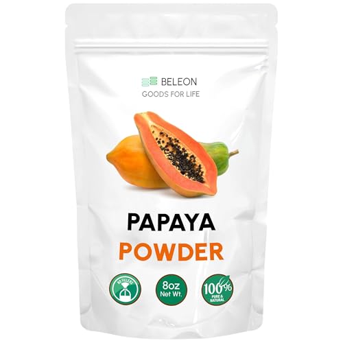 Papaya Pure Powder - All Natural Papaya Powder for Baking,