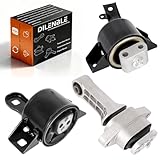Engine Motor Mount & Trans Mount Replacement for 2004 2005 2006 2007 2008 2009 2010 2011 2012 2013 2014 2015 2016 2017 Chevy Aveo 1.6L L4, Engine Mount Set of 3 Replaces OE# A5350HY 96535431 96535510