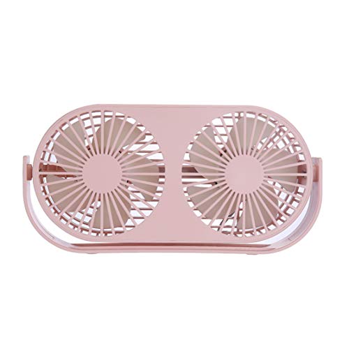 Ventilateur USB bureau double turbo design silencieux de table