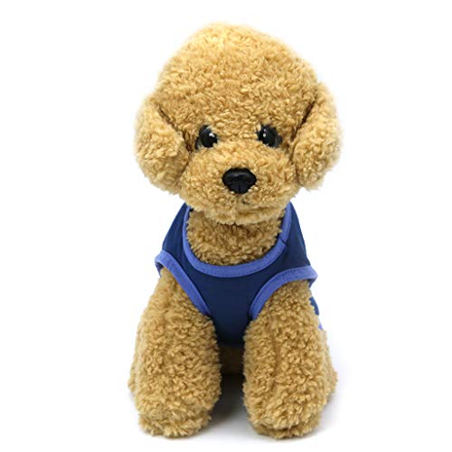 Pet Shirt Wakeu Puppy Cat Classic Vest Striped T-Shirt Pet Summer Apparel Dog Clothes For Small Dog Boy Dog Girl (Xs, Big Brither) #TOP1