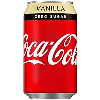 Coca Cola Zero Sugar Vanilla Cans 330 Ml Amazon Co Uk Grocery