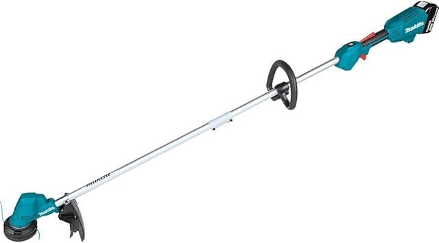 Makita XRU23SM1 18V LXT Lithium-Ion Brushless Cordless 13 String Trimmer Kit (4.0Ah),Teal