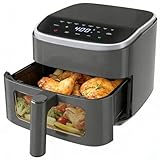 NEWBULIG Air Fryer，4QT Small AirFryer with Easy View...