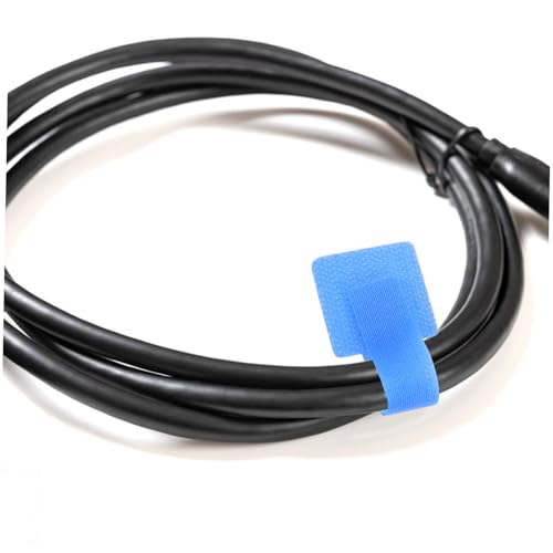 COHEALI 50 piezas Bridas para cables reutilizables para organizar cables y alambres en escritorio para oficina y hogar miniatura 6