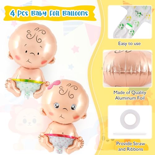 Yothorn YO3648 4 Pcs Baby Foil Balloon thumb #4