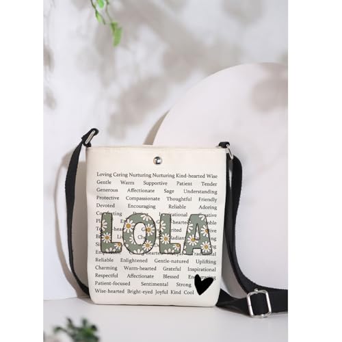 MAOFAED Lola Crossbody Bag for Filipino Grandma, Lola Gift, Grandma Gift, Best Lola Ever, Mother's Day Gift for Grandmother3