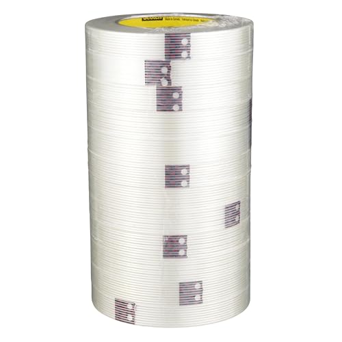 Image of 3M Scotch Filament Tape 897, Clear, 18 mm x 55 m, 5 mil