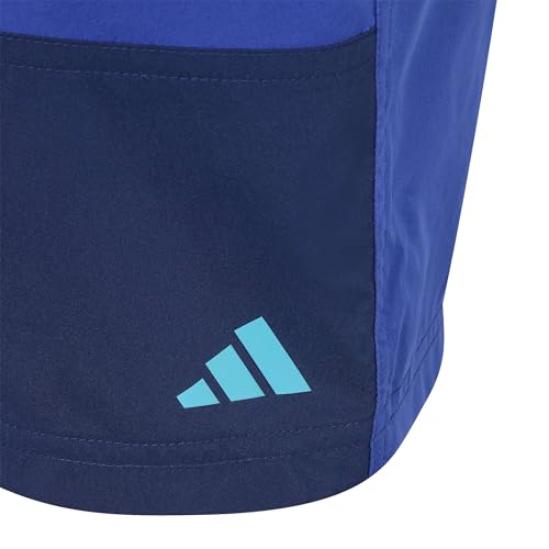 adidas Boy's Colorblock Swim Shorts Kids, Lucid Cyan/semi Lucid Blue, 11-12 Years
