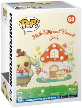 Funko Pop! Sanrio: Hello Kitty and Friends - Pompompuryna z tacą (Exc), kolekcjonerska figurka winylowa - 73607