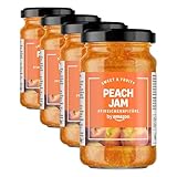 by Amazon Confitura De Melocoton, 454g (Paquete de 4)