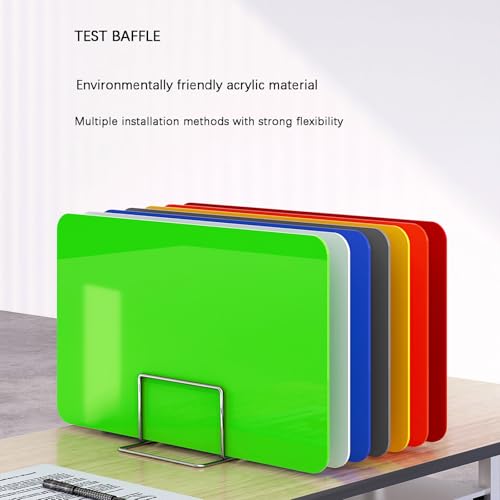Cloison de bureau transparente acrylique pour séparer et isoler une table - 3