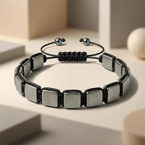 Image of Natural Pyrite Bracelet for Men & Women | Certified 8mm-10mm Beads | Prosperity Energy, Confidence & Protection | by Acharya Lavbhushan Ji