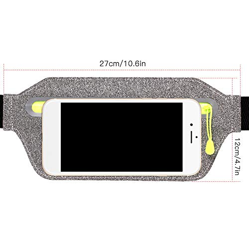 Ajcoflt Cinto de cintura multifuncional bolsa ultraleve bolsa de cintura à prova d'água Bolsa de co