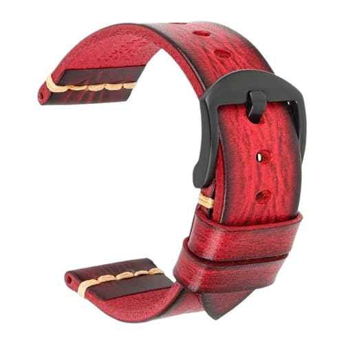 Bracelet montre homme interchangeable en cuir avec pompes flash