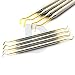4Pcs Set Dental Light Weight Gold Titanium Coated Restorative Composite Amalgam Filling Instruments Scalers