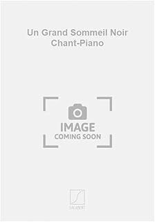 Partitions classique SALABERT VARESE - UN GRAND SOMMEIL - CHANT ET PIANO Voix solo, piano