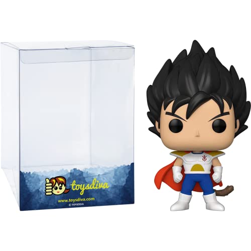 Sale Prince Veget A: P O P ! Animation Vinyl Figurine Bundle With 1 Compatible 'Toysdiva' Graphic Protector (863-48606 - B)