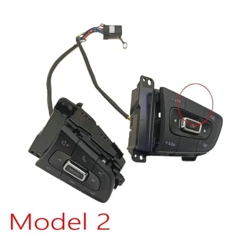 Interrupteur multifonctionnel volant Chery Tiggo pour remplacer un bouton use ou defectueux - 3