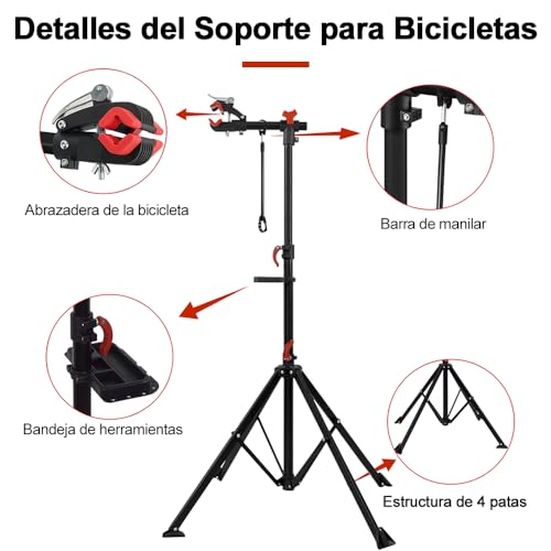 Comparativas de Soporte reparar bicicleta los más recomendados. 5 Imagen adicional