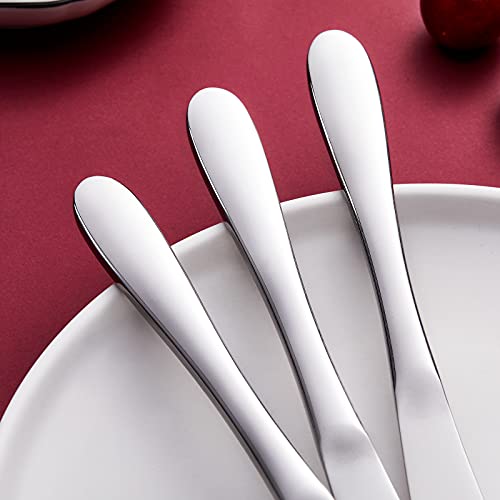 Aebeky 16-Piece Stainless Steel Table Knives,Dinner Knives Set,9.1-Inch (16-Piece) #TOP6