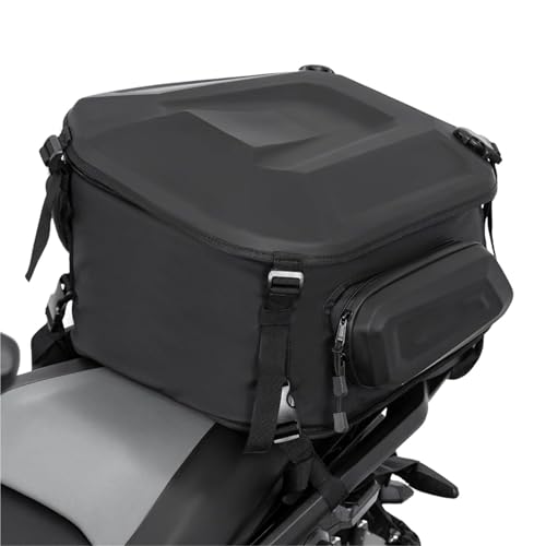 Maleta para asiento trasero de motocicleta con estructura EVA rígida 2