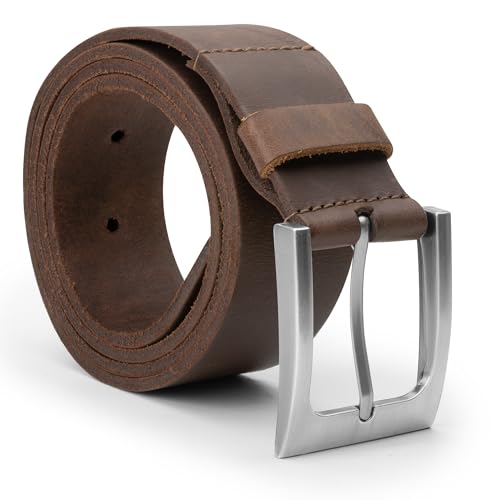 Hide & Drink, Men's Rustic Belt, Full Grain Leather, Handamade