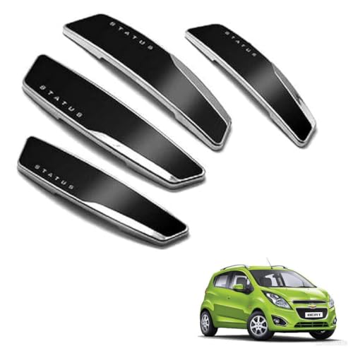 Image of Autokaar Status Car Door Edge Guard Scratch Protector Black Universal for Chevrolet Beat /Cruze /Enjoy /Sail