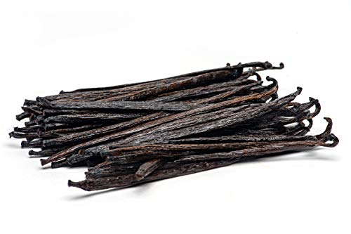 Slofoodgroup Tahitian Vanilla Beans - Grade A Tahitian Vanilla Beans, Vanilla Tahitensis Grown in Papua New Guinea (35 Gourmet Tahitian Vanilla Beans)