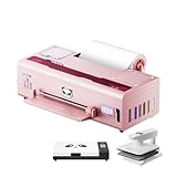 Procolored K13 A3 DTF Drucker Set Pink mit Ofen Textildrucker Touchscreen Anfängerfreundlich Weißtinten Zirkulation Wartungsarm Komplettlösung Transferdruck