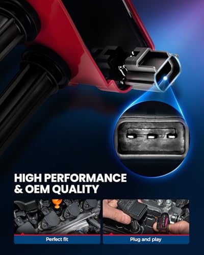 Image of KAX 8 Ignition Coils & 8 Spark Plugs Set for 5.7L Hemi Dodge Ram 1500