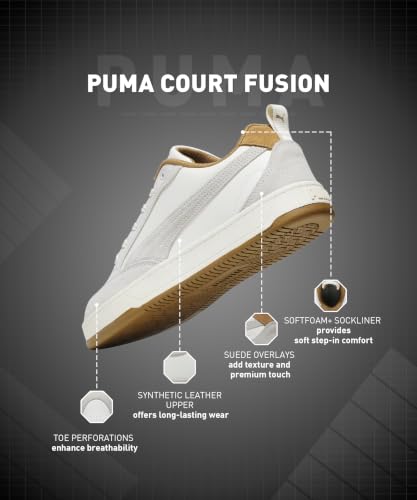 Image of Puma Unisex-Adult Court Fusion Sneaker