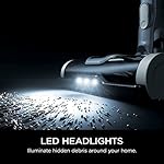 Shark Pet Cordless Stick Vacuum with XL Dust Cup, LED Headlights, Removable Handheld Vac, Crevice Tool, Portable Vacuum for Household Pet Hair, Carpet and Hard Floors, 40min Runtime, Grey, IX141 - Image 4