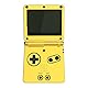eXtremeRate Full Gehäuse für Nintendo Gameboy Advance SP,IPS Ready Upgraded Hülle & Taste Case Cover Shell Abdeckung Buttons für gba Konsole IPS&Standard LCD(KEIN Konsole&Platine)-Chrome Gold