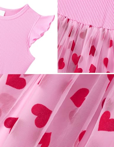Image of PATPAT Girls Sequin Polka Dot Tutu Princess Birthday Party Dresses 3-4T