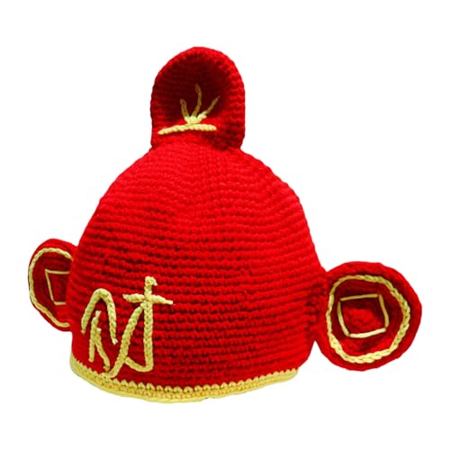 Bonnet tricoté pour événement culturel et Nouvel An chinois