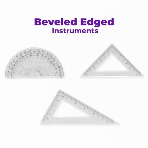 Classmate Metal Asteroid Mathematical Drawing Box - 11 Instruments - Portable Compass - Image 4